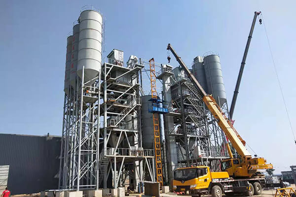 Usine de mortier sec