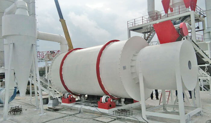 Sand Dryer With Tile Adhesive Manufacturing Plant