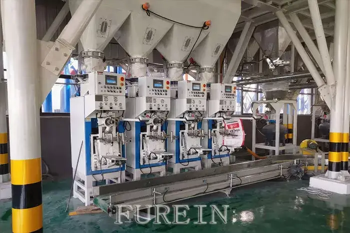 Packing Machine of Tile Adhesive Manufacturing Plant