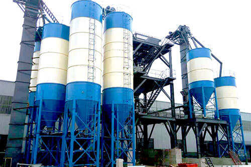 Завод па вытворчасці пліткавага клею Tile Adhesive Manufacturing Plant
