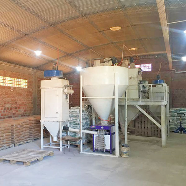 Improved Ready Mix Plaster Plant