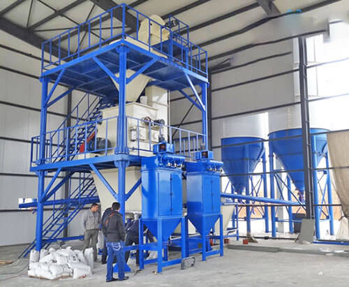 tile adhesive making machine