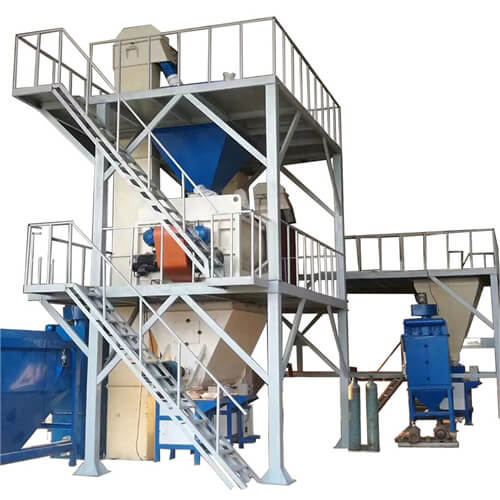 dry mix mortar machine