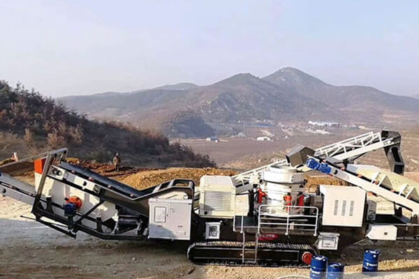 Crawler Type mobile stone crusher