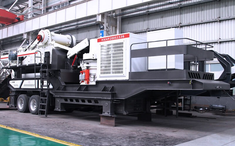 mobile jaw crusher