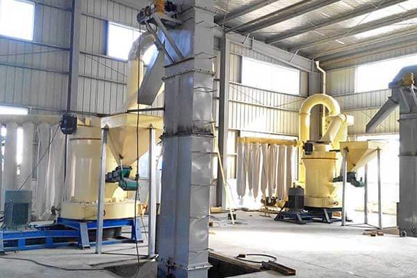 Kaolin powder grinding mill production line