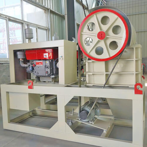 diesel engine jaw crusher