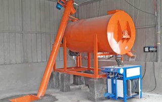 simple dry mix mortar production line for sale