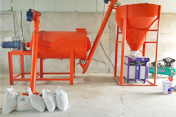 small-dry-mix-mortar-equipment