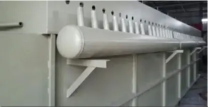 Dust collector for ready mix plaster plant