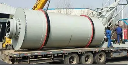 sand dryer for ready mix plaster plant