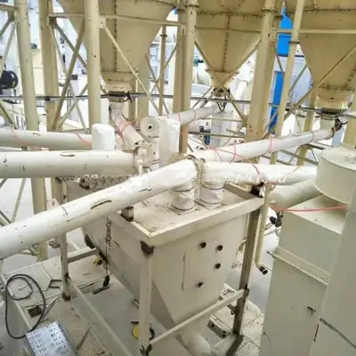 نظام الوزنزن لمصنع تصنيع معجون الجدران Weighing system for wall putty manufacturing plant