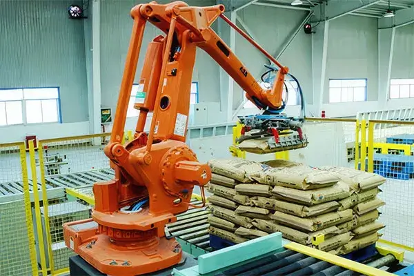 Robotic bag Palletizing machine