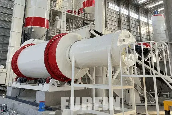 Sand dryer machine for Plastering gypsum mortar production line