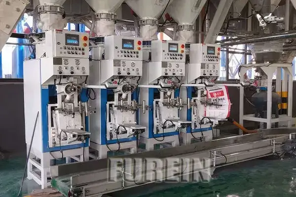 automatic packing machine for Plastering gypsum mortar production line