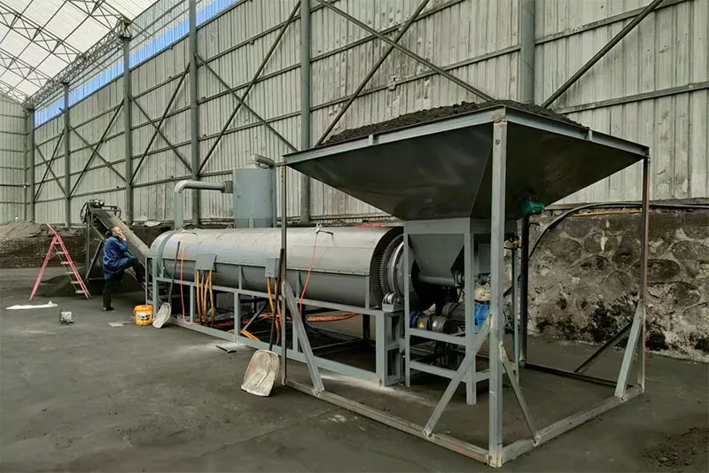 electric rotary dryer