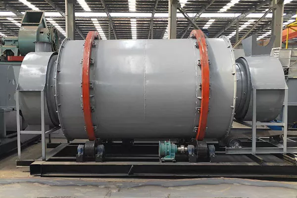 triple pass rotary drum sand dryer