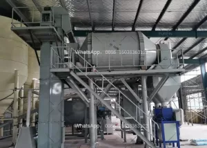 Glass bead insulation mortar production line