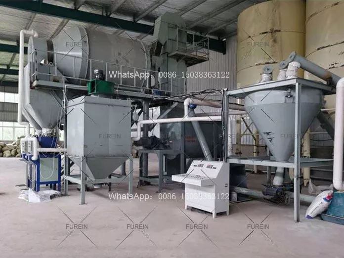 Glass bead insulation mortar production line