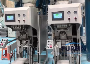 Finished Trial Operation Of 2 Ultrasonic Bag Packing Machine In El Salvador