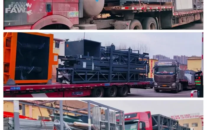 FureinGroup sent an HZS120 concrete mixing plant to Uzbekistan