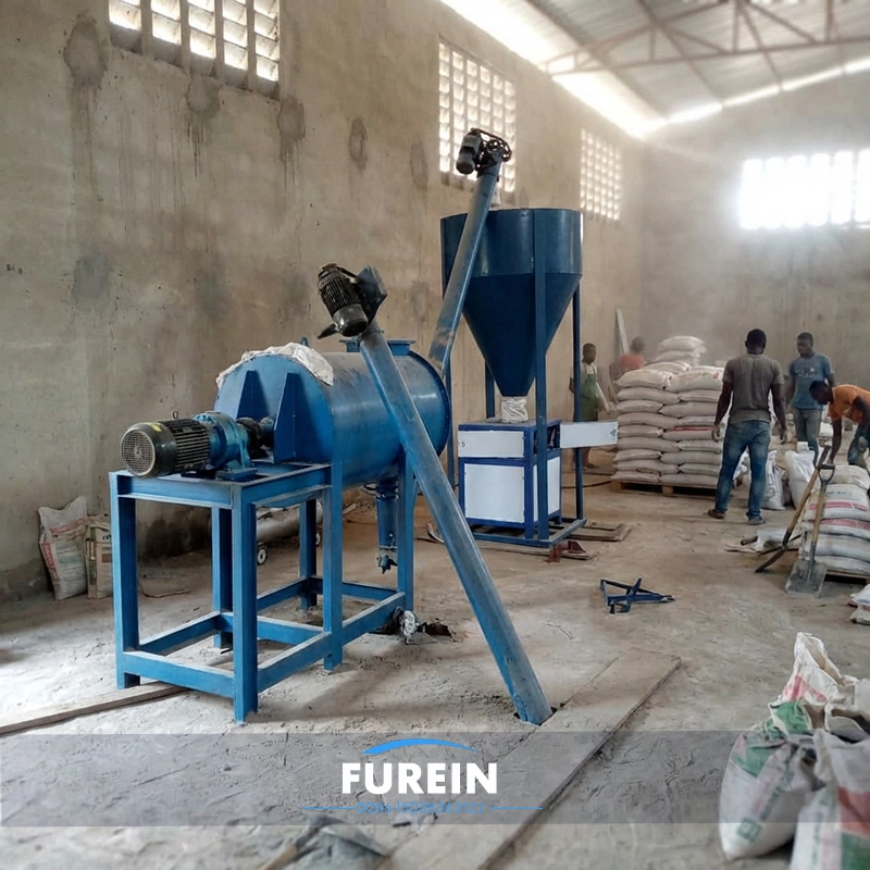 3–4TPH Small Dry Mortar Production Line in Nigeria