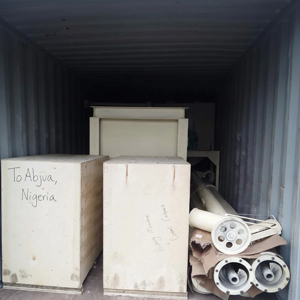Dry mortar production line shipp to Abjua, Nigeria