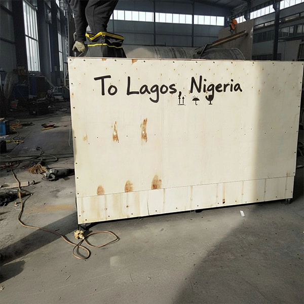 A set of tile adhesive production line ship to Lagos, Nigeria
