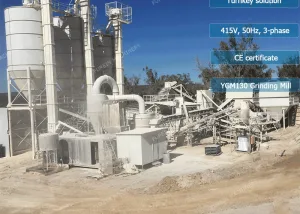 YGM130 Limestone Grinding Mill Production Line in South Australia