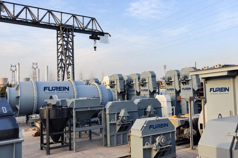 FUREIN dry mortar equipment inventory and manufacturing yard dry mortar equipment inventory at FUREIN manufacturing factory