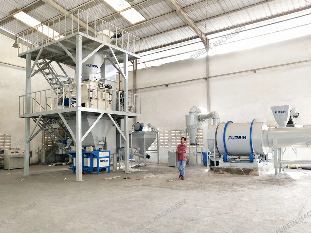Wall putty manufacturing plant in Thailand