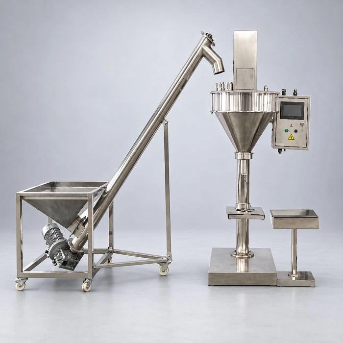 Машына для ўпакоўкі невялікіх доз клею для пліткі Small-Dose Packing Machine for tile adhesive mortar