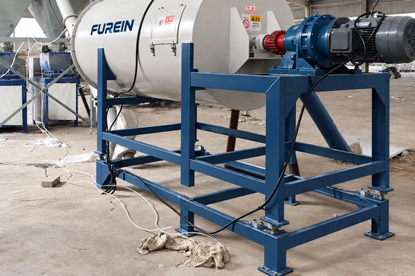 Становішча ўзважвання машыны для вырабу пліткавага клею Weighing Position of tile adhesive making machine