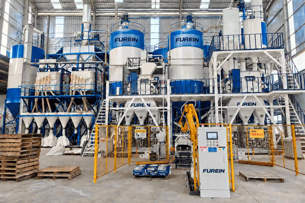 complete-automatic-tile-adhesive-manufacturing-plant-by-FUREIN complete automatic tile adhesive manufacturing plant by FUREIN
